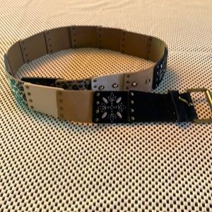 Leather belt